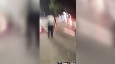Zřejmě osobní problém motorkáři...