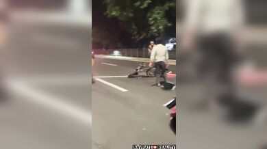 Zřejmě osobní problém motorkáři...
