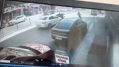 Náraz do motorkáře zezadu