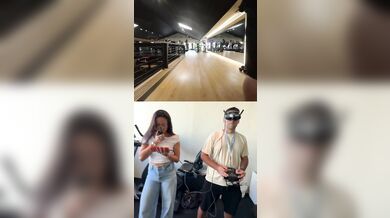 Působivá prohlídka fitcentra na Bali: Dron natočil plynulé video díky přesné koordinaci