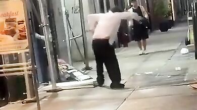 Karma pro agresivního opilce