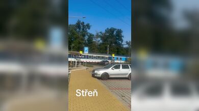 Nebezpečná situace ve Střeni u Olomouce