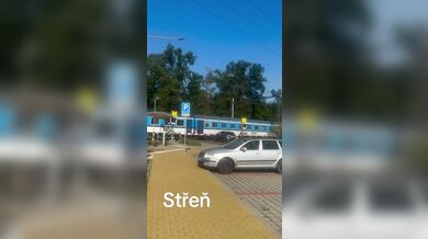 Nebezpečná situace ve Střeni u Olomouce