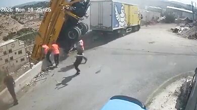 Nedostatečné brždění před zatáčkou