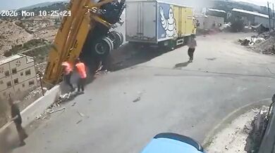 Nedostatečné brždění před zatáčkou