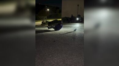Pokus o epický záběr skončil zničeným mobilem
