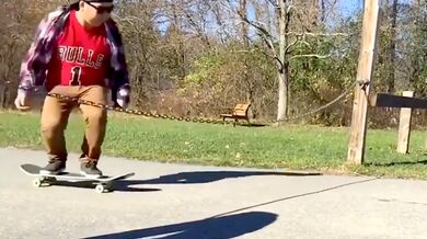 Fail na skateboardu