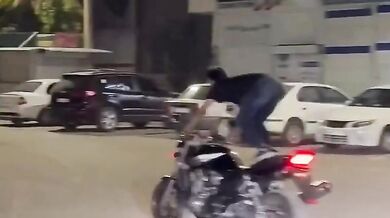 Nevydařené wheelie