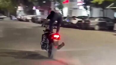 Nevydařené wheelie