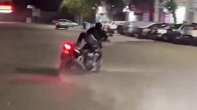 Nevydařené wheelie