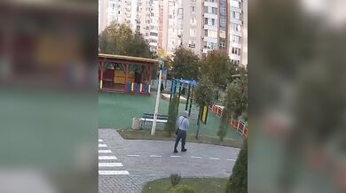 Muž u Kyjeva těsně unikl útoku ruského dronu