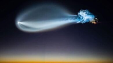 Úchvatný časosběr startu rakety SpaceX: Pohled ze severu Space Coast zachytil let na oběžnou dráhu