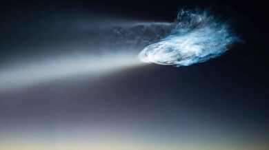 Úchvatný časosběr startu rakety SpaceX: Pohled ze severu Space Coast zachytil let na oběžnou dráhu