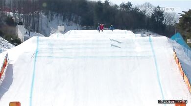 Tvrdý pád ve skicrossu