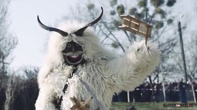 Maďarský festival Busójárás Mohácson