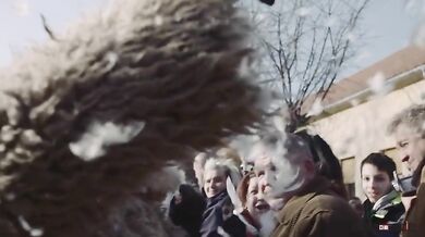 Maďarský festival Busójárás Mohácson