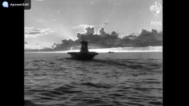 Potopení + nález lodi USS Lexington