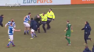 Útok fanoušků po prohře