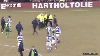 Útok fanoušků po prohře