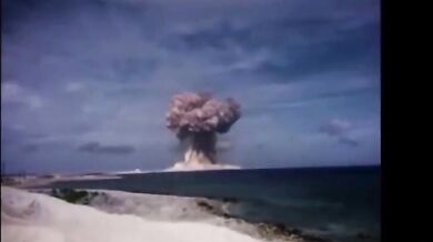 Jaderný test na Marshallových ostrovech