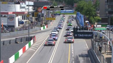 Nehoda na závodu WTCR