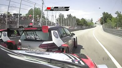 Nehoda na závodu WTCR