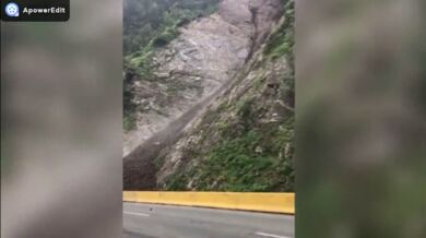 Sesuv půdy na Zélandu