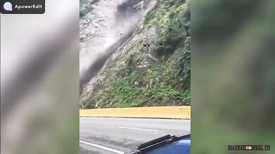 Sesuv půdy na Zélandu