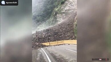 Sesuv půdy na Zélandu