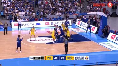 Bitka basketbalistů