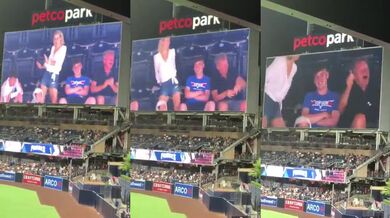 S rodiči na baseballu