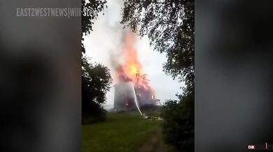 Satanista spálí kostel