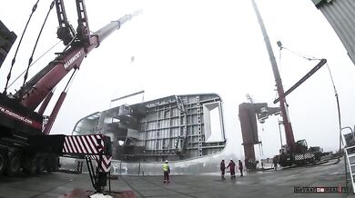 Timelapse - stavba jachty