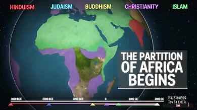 Rozšíření náboženství za posledních 5000 let