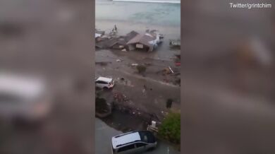 Tsunami v Indonésii
