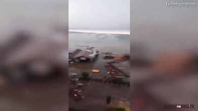 Tsunami v Indonésii