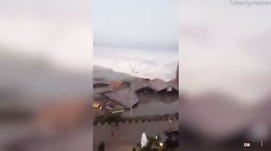 Tsunami v Indonésii
