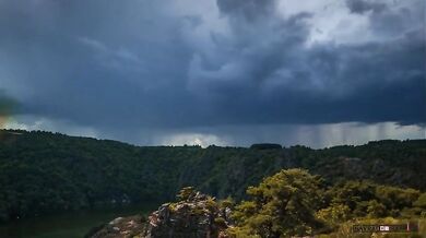 Příroda v parku Pilat