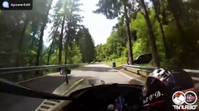 Nehoda během závodu v Nevegalu