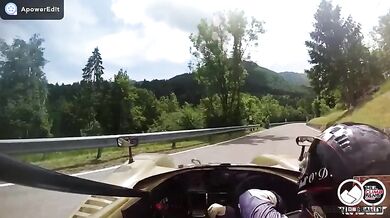 Nehoda během závodu v Nevegalu