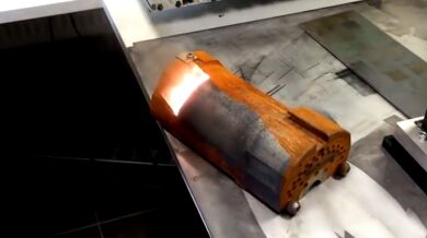 Laserové odstranění rzi