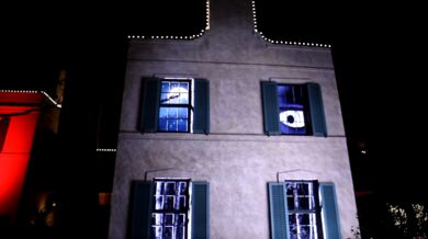 Vánoční 3D projekce