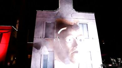 Vánoční 3D projekce