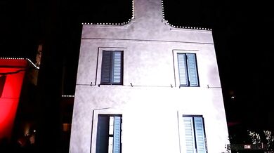 Vánoční 3D projekce