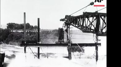 Sesuv půdy v Niagara Falls (1954)