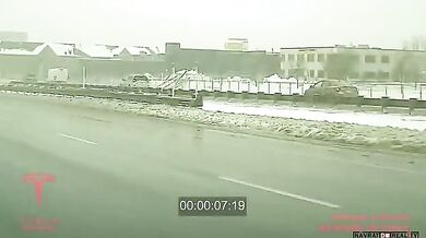 Autopilot vozu Tesla v akci