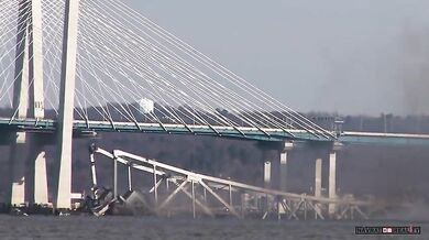 Řízená demolice mostu Tappan zee