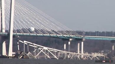 Řízená demolice mostu Tappan zee