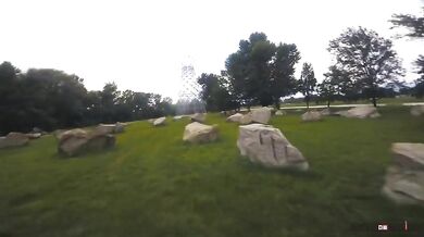 Parádička s dronem