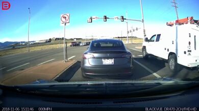 Autopilot vozu Tesla v akci #2